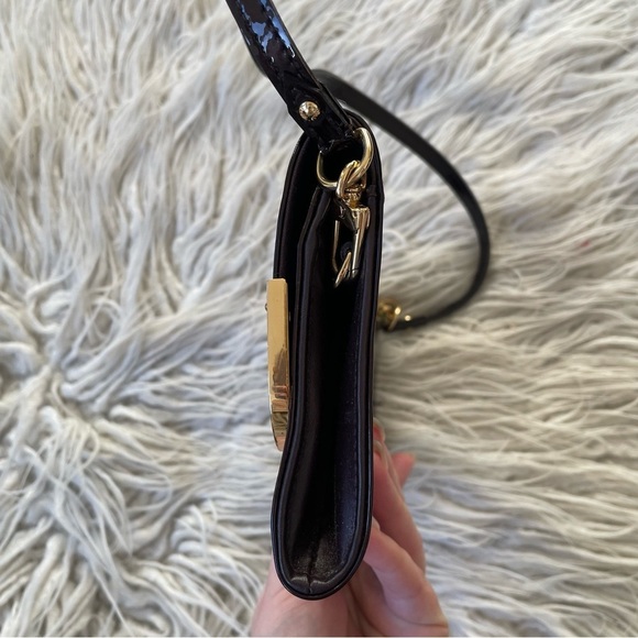 Louis Vuitton Amarante Monogram Vernis Rossmore Mm Brown Patent Leather Bag EUC - Picture 10 of 12